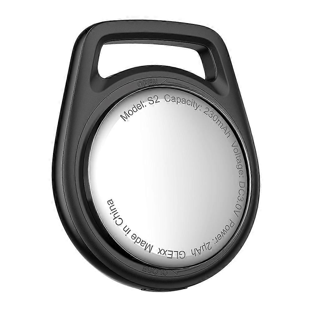 Acefast SmartTag S2 for iOS-serien, Sett med 4 stykker, Svart