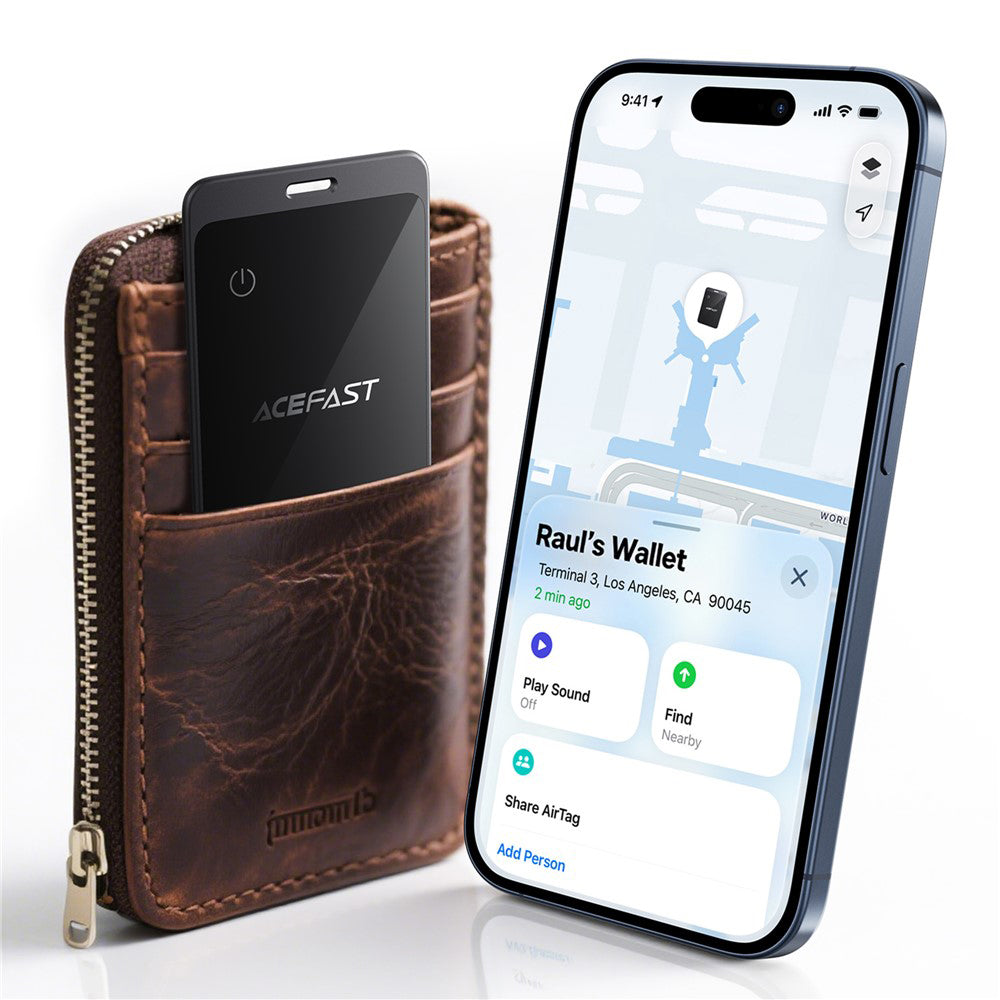 Acefast SmartTag S3 for iOS-serien, Grå