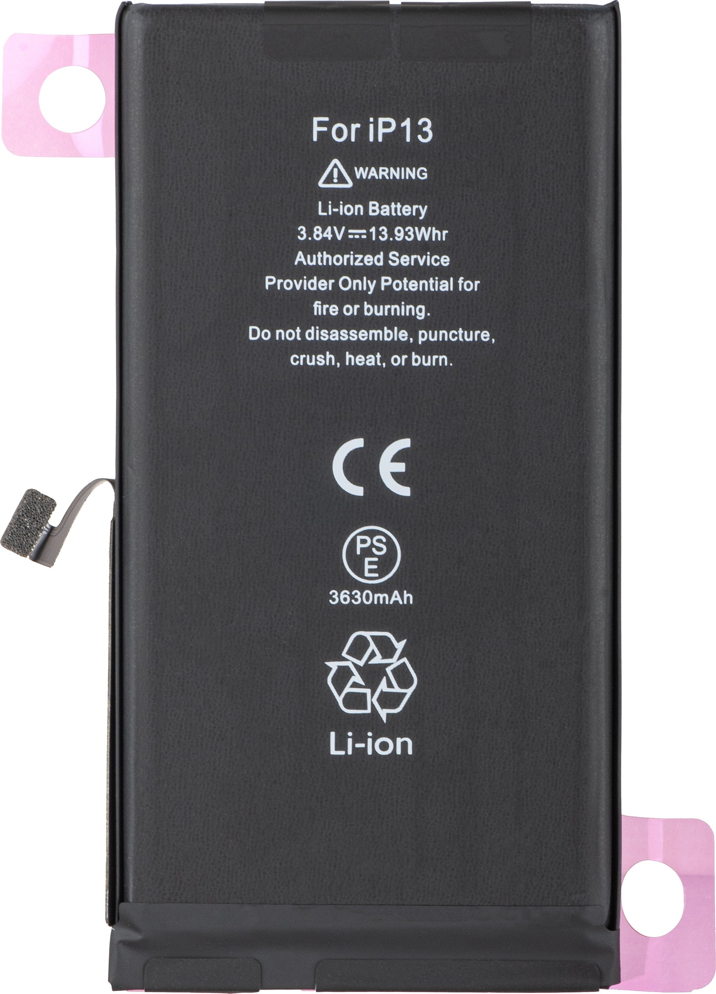Apple iPhone 13-batteri, Diagnostic High Capacity