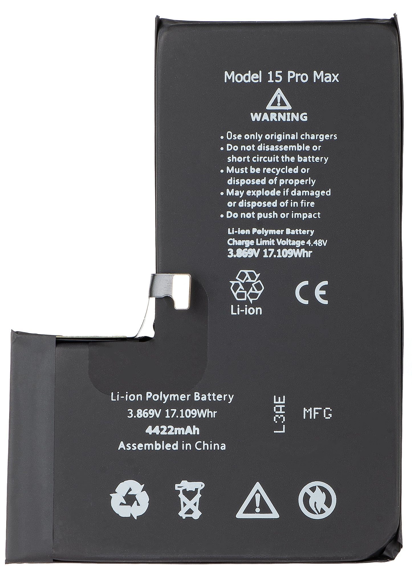 Batteri Apple iPhone 15 Pro Max