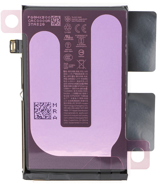 Apple iPhone 16-batteri, Service Pack 661-44796