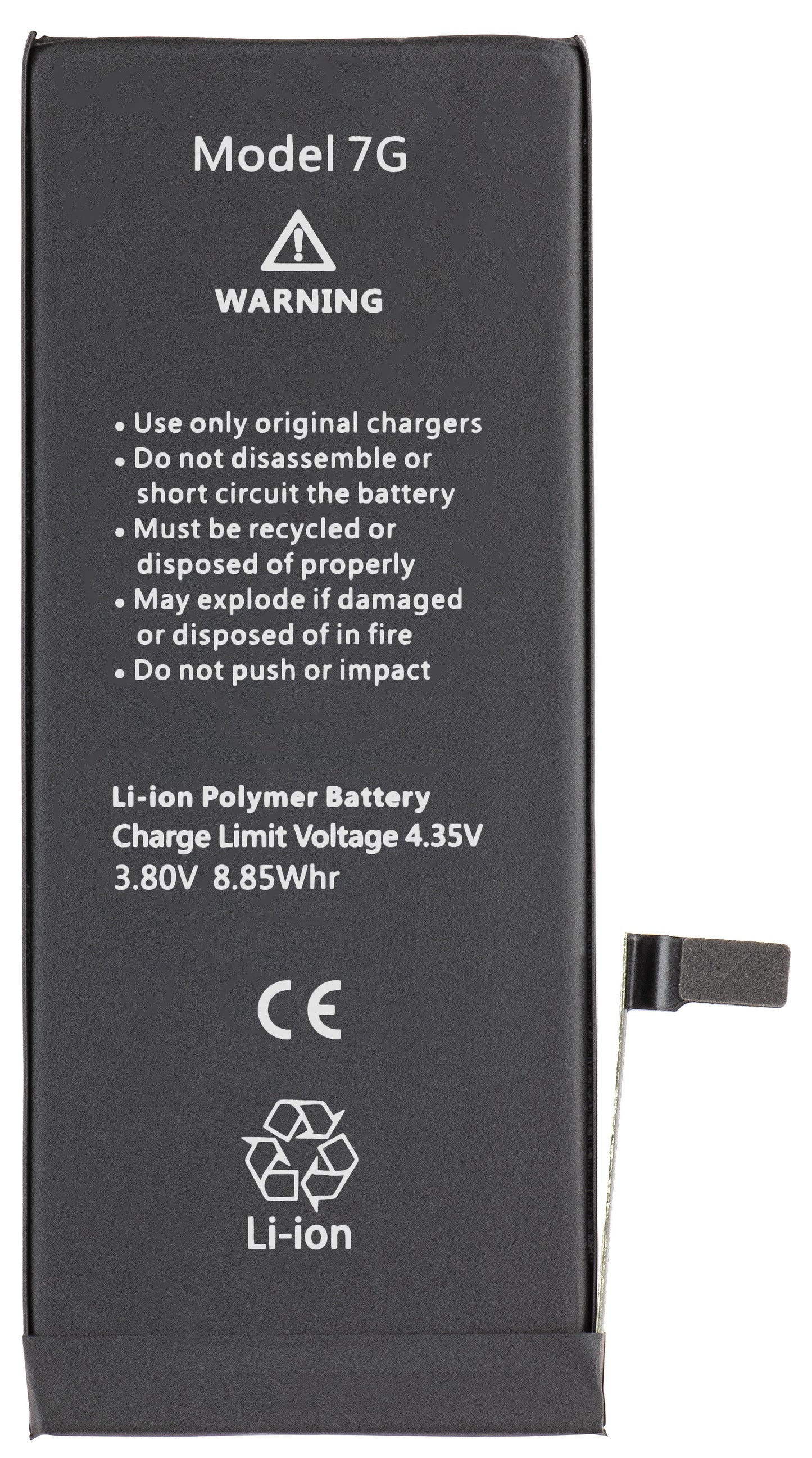 Apple iPhone 7-batteri, høy kapasitet