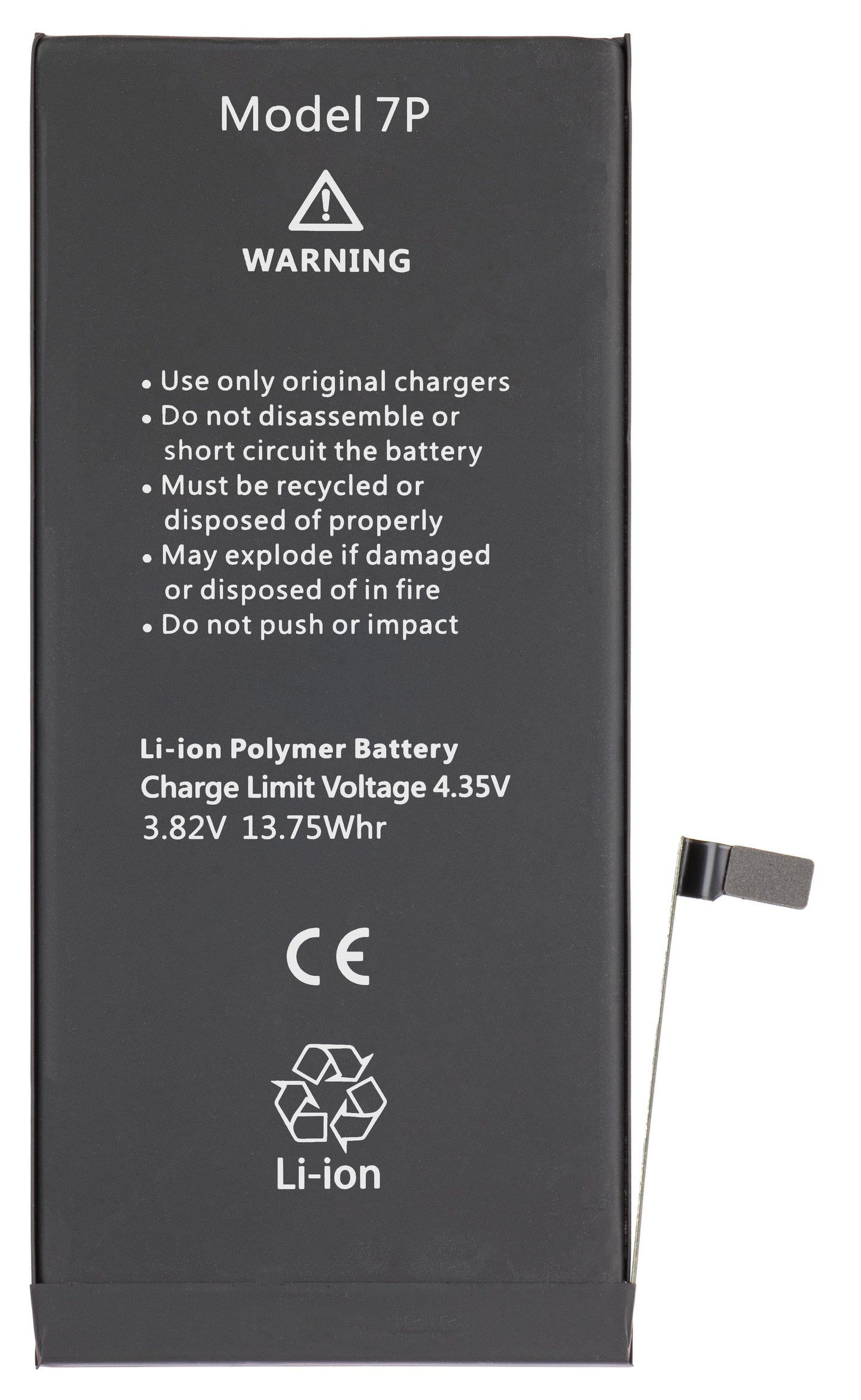 Apple iPhone 7 Plus batteri, høy kapasitet
