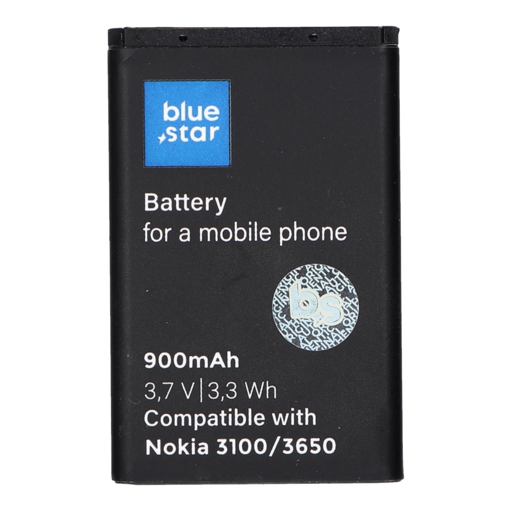 Blue Star-batteri for Nokia 3100, 900mAh, BL-5C