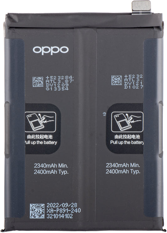 Batteri Oppo Find X5, BLP891 Service Pack 4200002