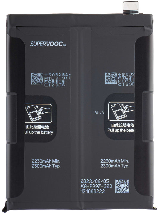 Batteri Oppo Reno10 Pro, BLP997, Service Pack 621035000025