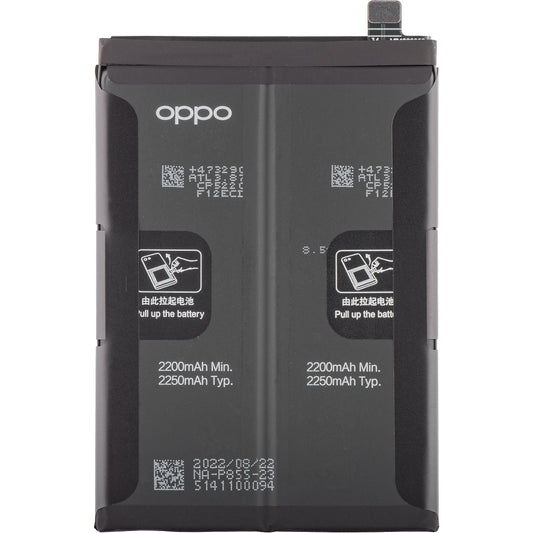 Batteri Oppo Reno8 / Find X5 Lite / Reno7 5G, BLP855, Service Pack 4200006