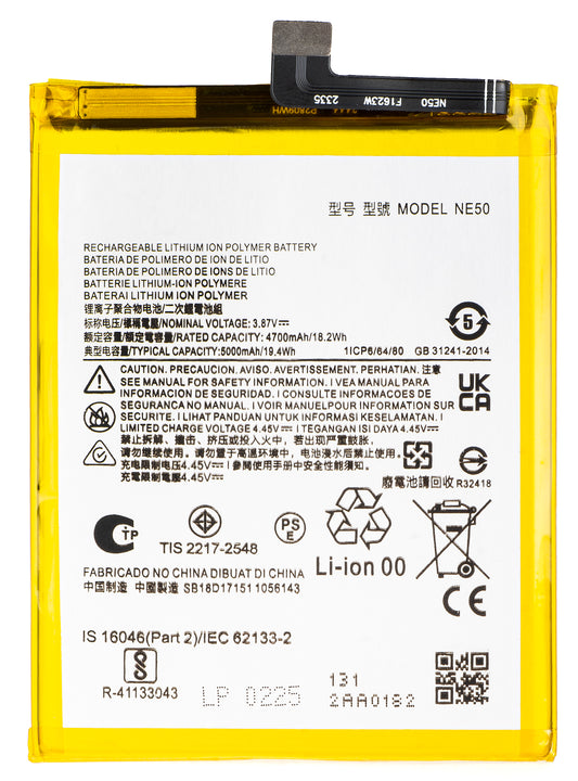 Batteri for Motorola Moto G72 / G52 / G82, NE50