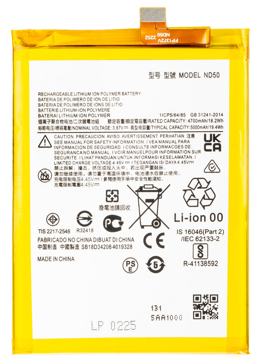 Batteri for Motorola Moto G42 / G31, ND50