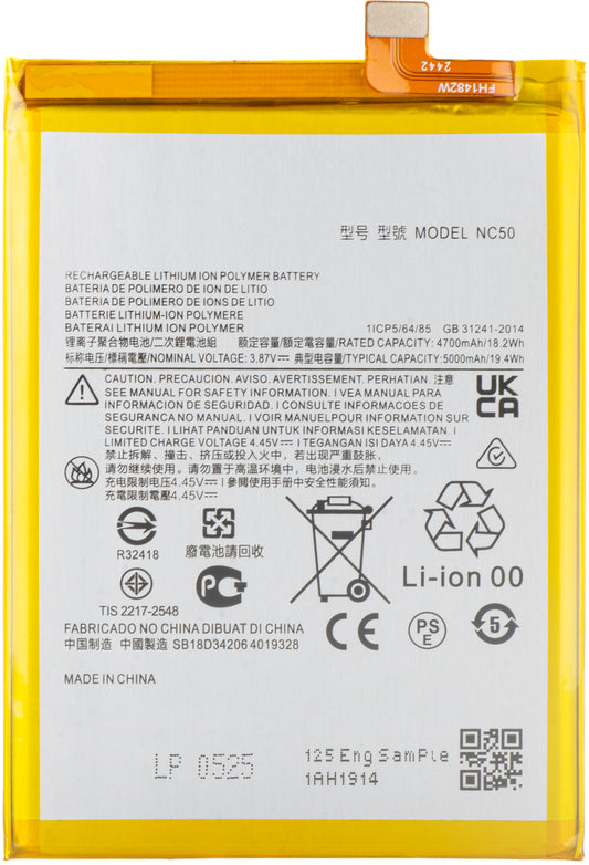 Batteri for Motorola Moto G32 / G41, NC50