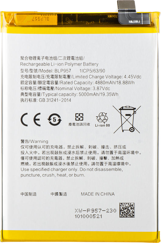 Batteri for Realme 10, BLP957