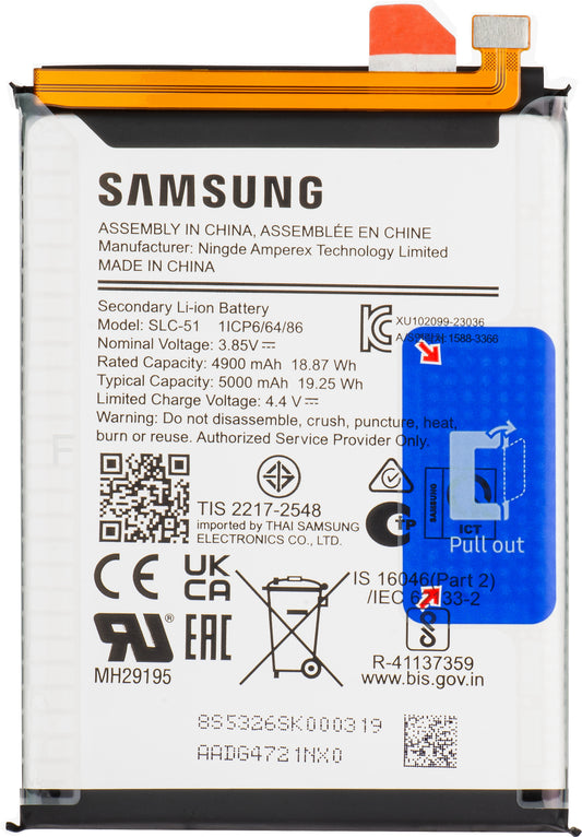 Batteri Samsung Galaxy A05s A057, SLC-51, Service Pack GH81-2436363A