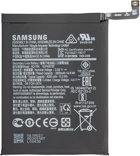 Batteri Samsung Galaxy Galaxy A11 A115, HQ-70N, Service Pack GH81-18735A