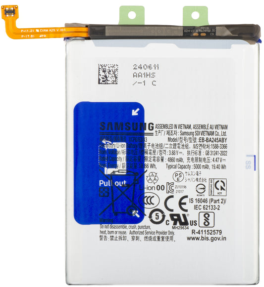 Batteri Samsung Galaxy A24 4G A245, EB-BA245ABY, Service Pack GH82-3121242A