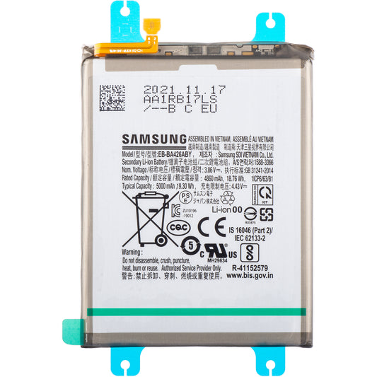 Batteri Samsung Galaxy M22 M225 / A72 A725 / A32 5G A326 / A72 5G A726 / A42 5G A426, EB-BA426ABY, Service Pack GH82-24377A