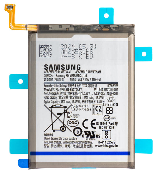 Batteri Samsung Galaxy Note10 Lite N770, EB-BN770ABY, Servicepakke GH82-2202054A