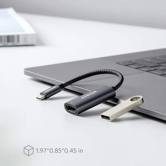 Audio- og videoadapter USB-C - HDMI Anker PowerExpand+, Grå A83120A1