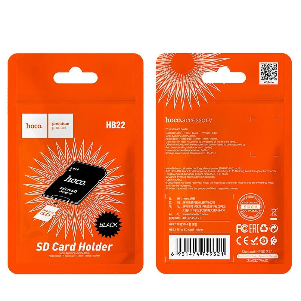 SD-kortadapter HOCO HB22