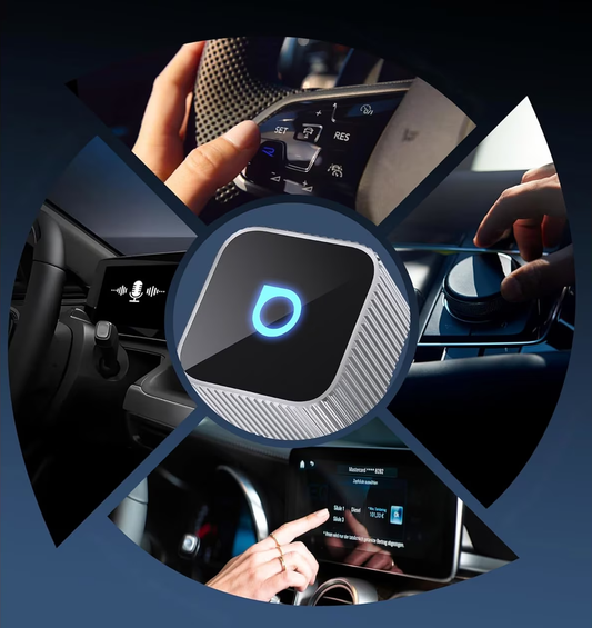 Carplay / Android Auto trådløs adapter Ottocast Mini Cube Style B for Apple iPhone / Android Series CP88-T2