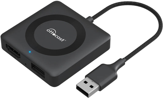 Carplay / Android Auto trådløs adapter Ottocast Car TV Mate Max for Apple iPhone / Android Series CA361-C4