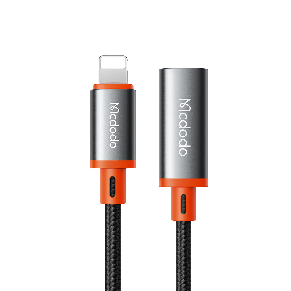 USB-C - Lightning McDodo CA-1440 Data- og Ladeadapter, Svart