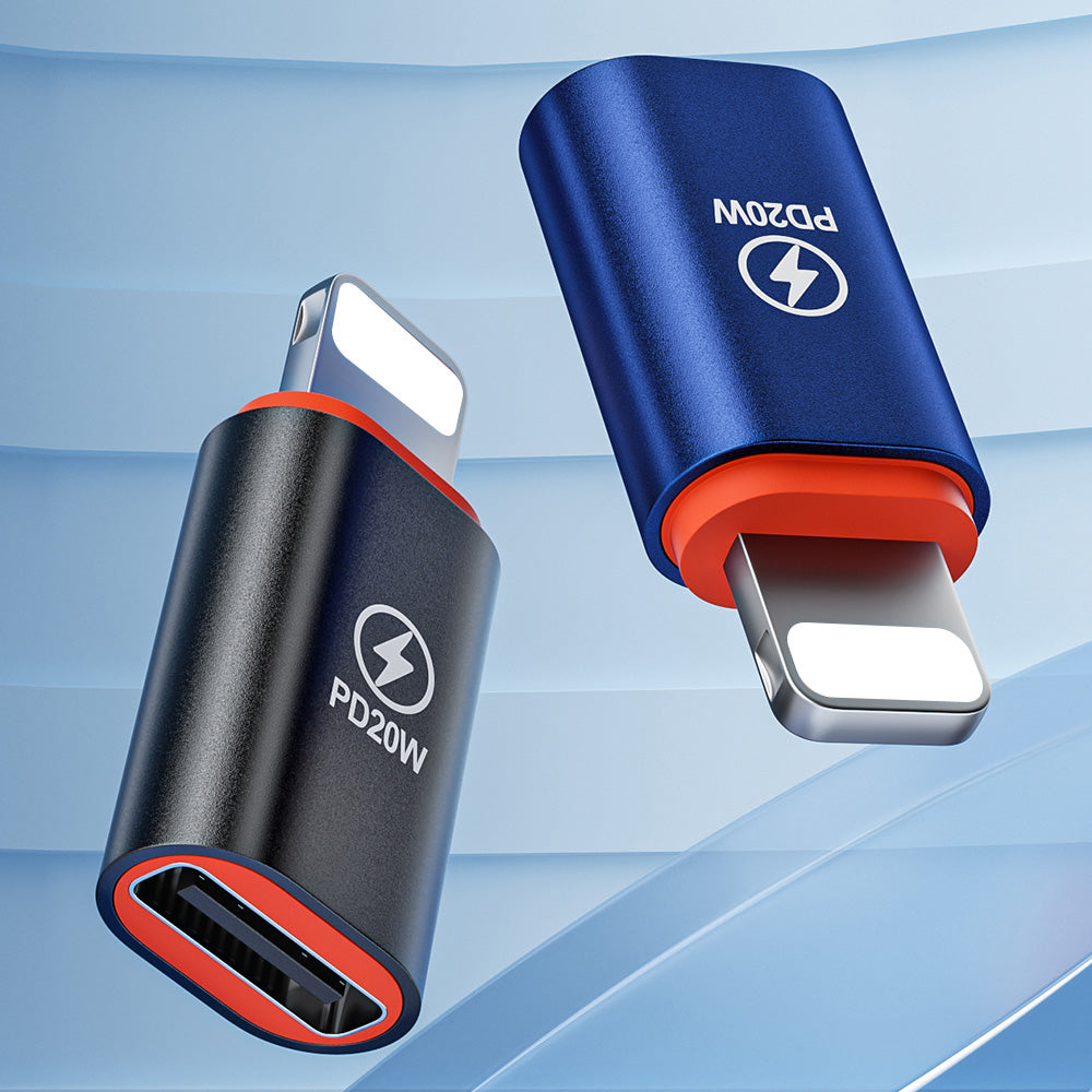 Adapter for Data og Lading USB-C - Lightning Techsuit A3 HyperPort, Svart Oransje