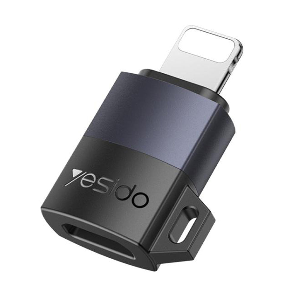 USB-C - Lightning Data- og Ladeadapter Yesido GS27, Grå