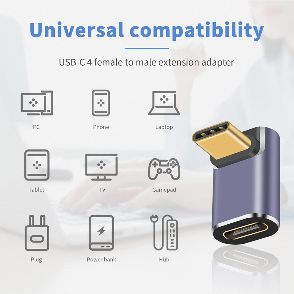 USB-C Data og Ladeadapter - USB-C Techsuit A12 TitanCoreX, Grå