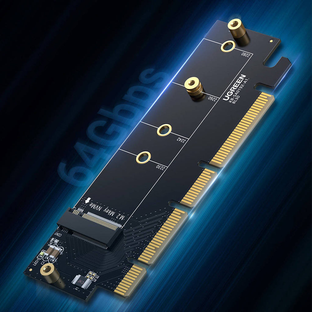 SSD-grensesnittadapter UGREEN CM465 (30715), NVMe M.2 - PCIe 4.0 X4