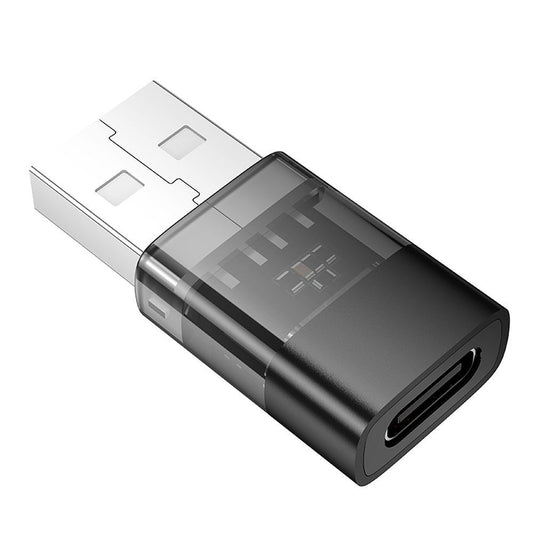 USB-C til USB-A HOCO UA36C Data- og Ladeadapter, Svart