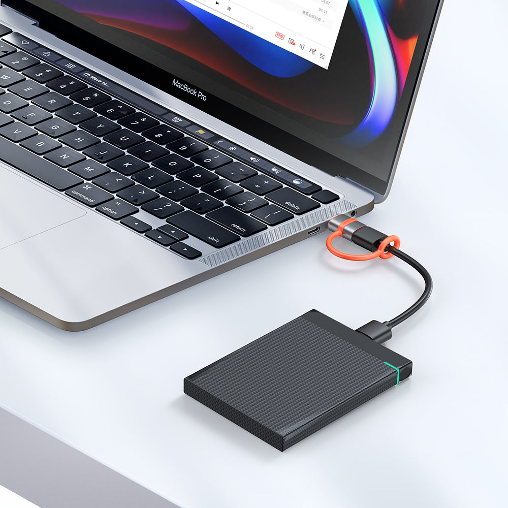 OTG-adapter USB-C - USB-A McDodo OT-3810, Grå