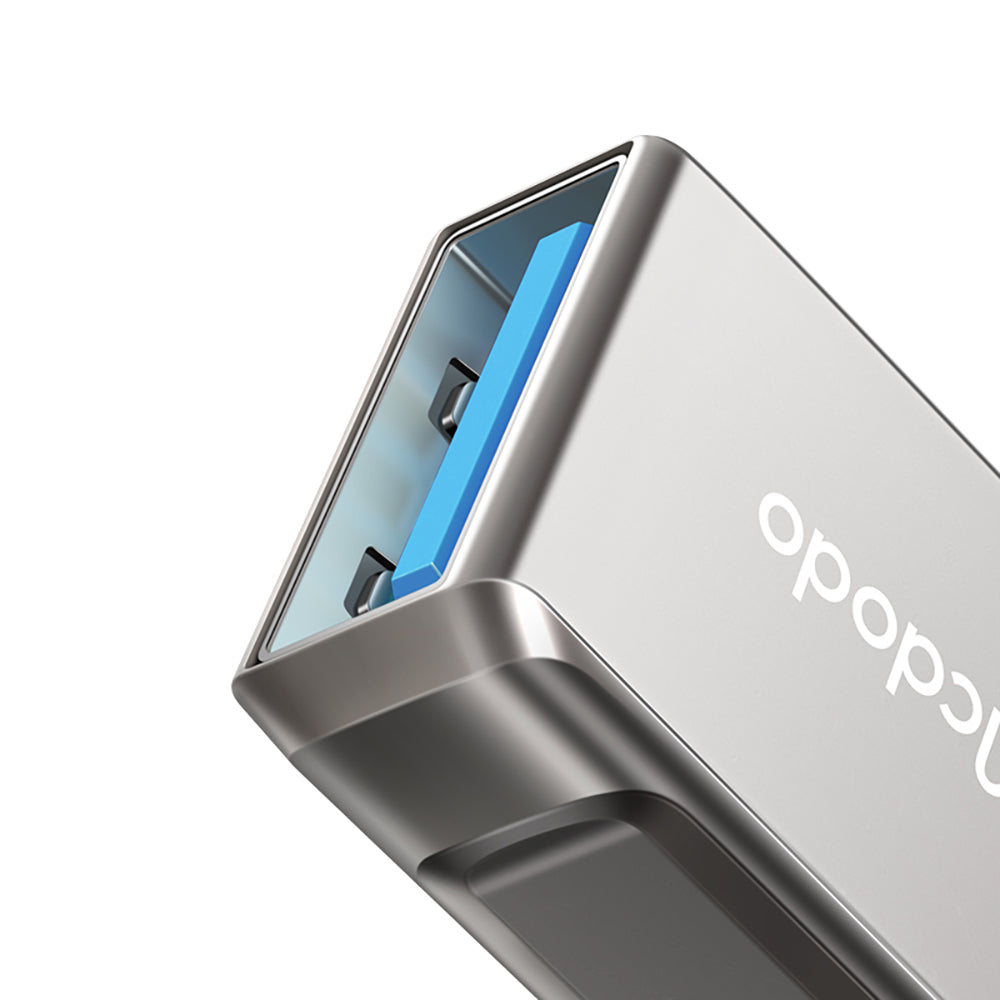 OTG-adapter USB-C - USB-A McDodo OT-8730, Grå