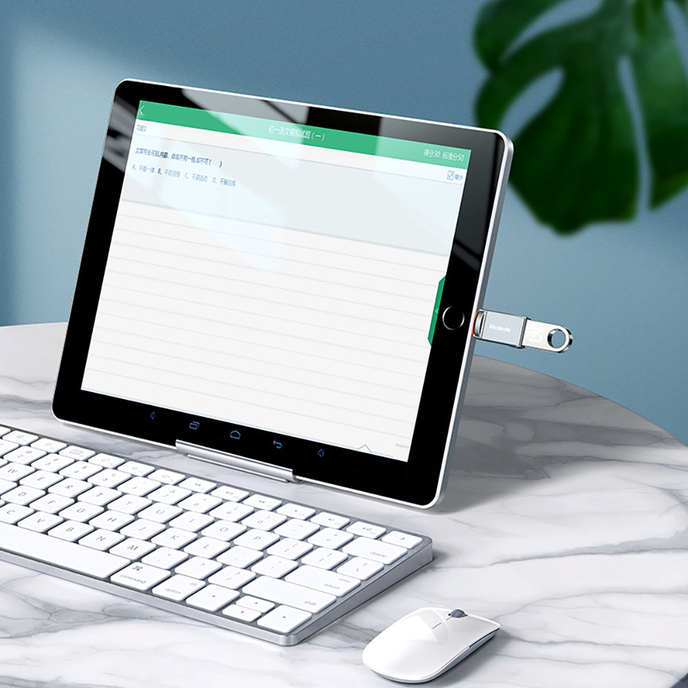 OTG-adapter USB-C - USB-A McDodo OT-8730, Grå