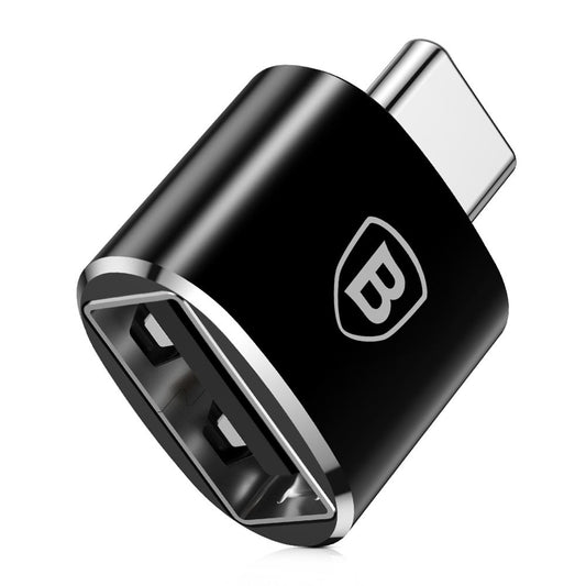 Adapter OTG USB-C - USB-A Baseus, svart CATOTG-01