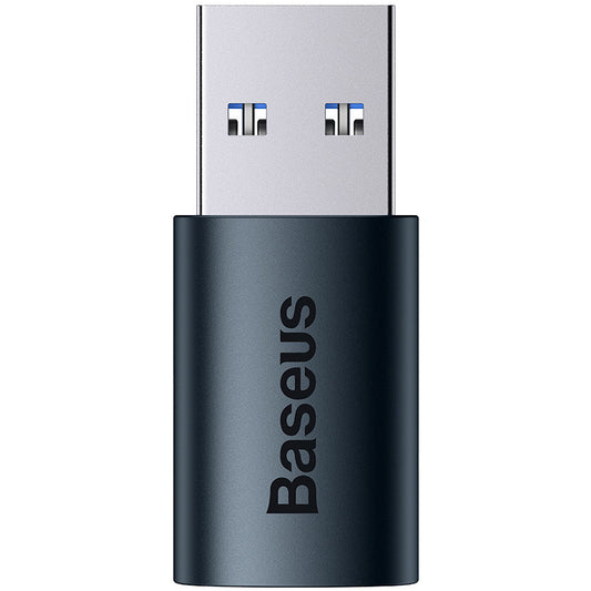 Baseus Ingenuity USB-C - USB-A data- og ladeadapter, blå ZJJJJQ000103