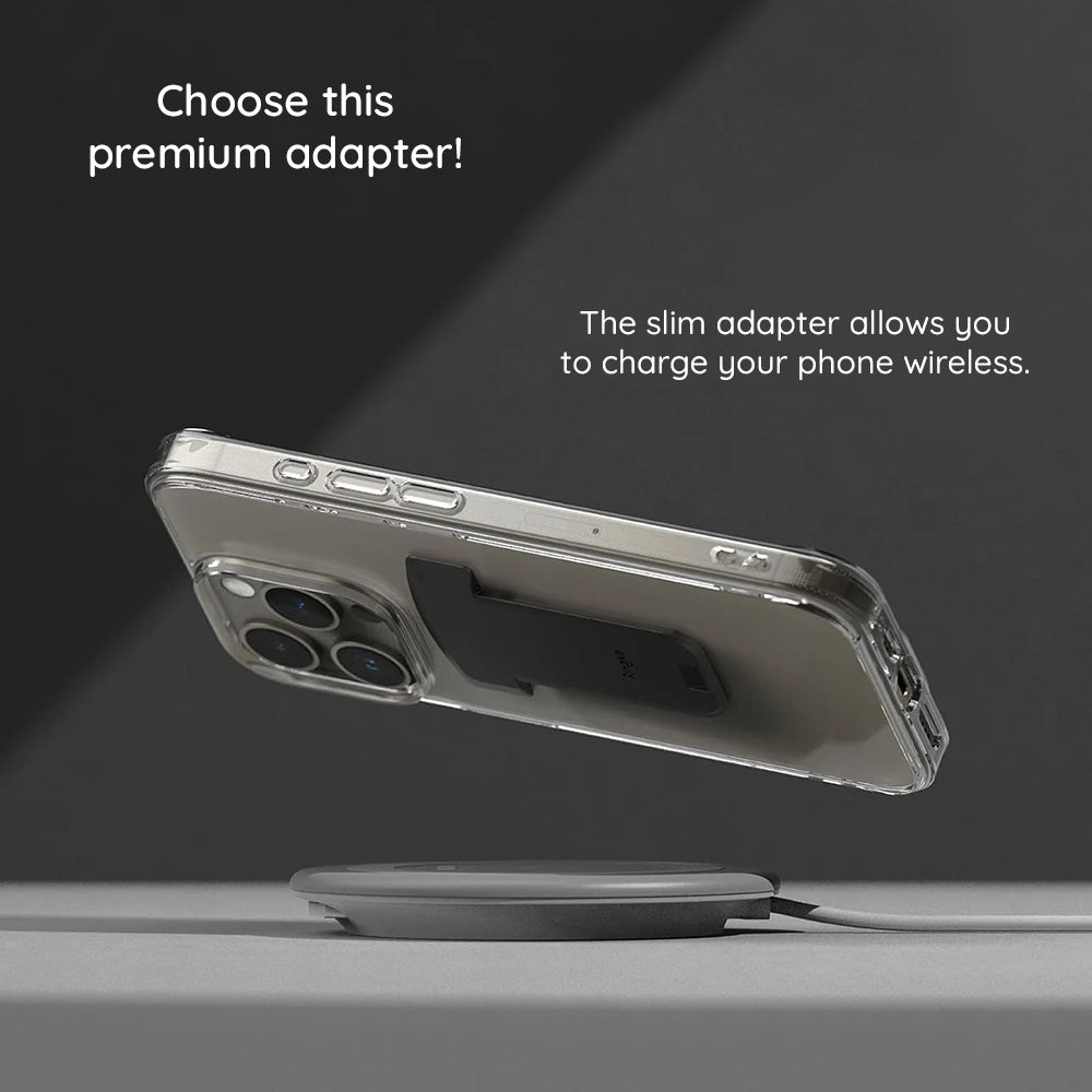 Telefonadapter Ringke Quick & Go for Sykkelholder, Sett med 2 stykker, Svart