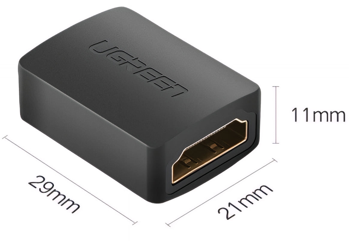 Videoadapter UGREEN HD112, HDMI - HDMI, 4K, Svart