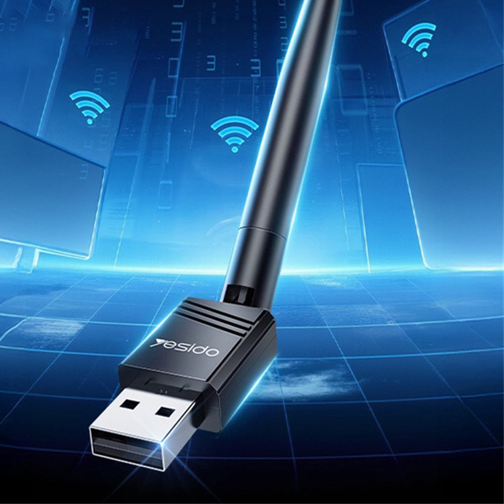 Trådløs adapter Yesido WP11, 150Mbps, Svart