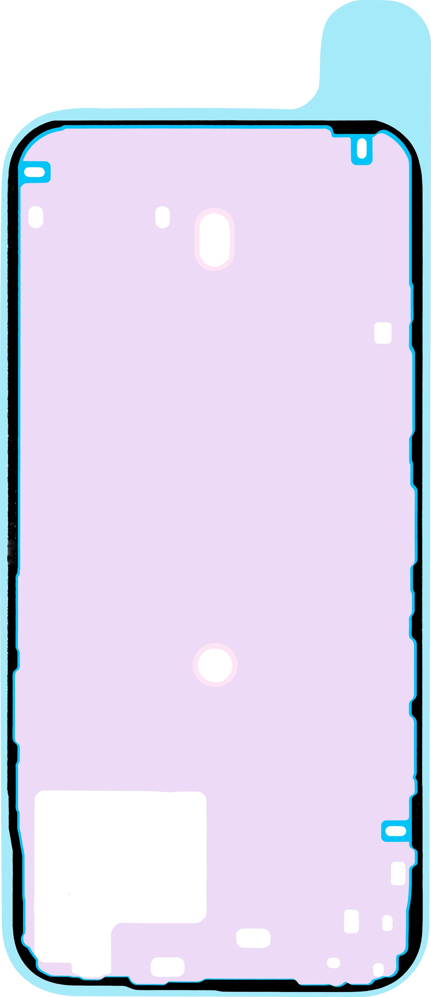 Lim for batterideksel Apple iPhone 15 Plus, Service Pack 923-09187