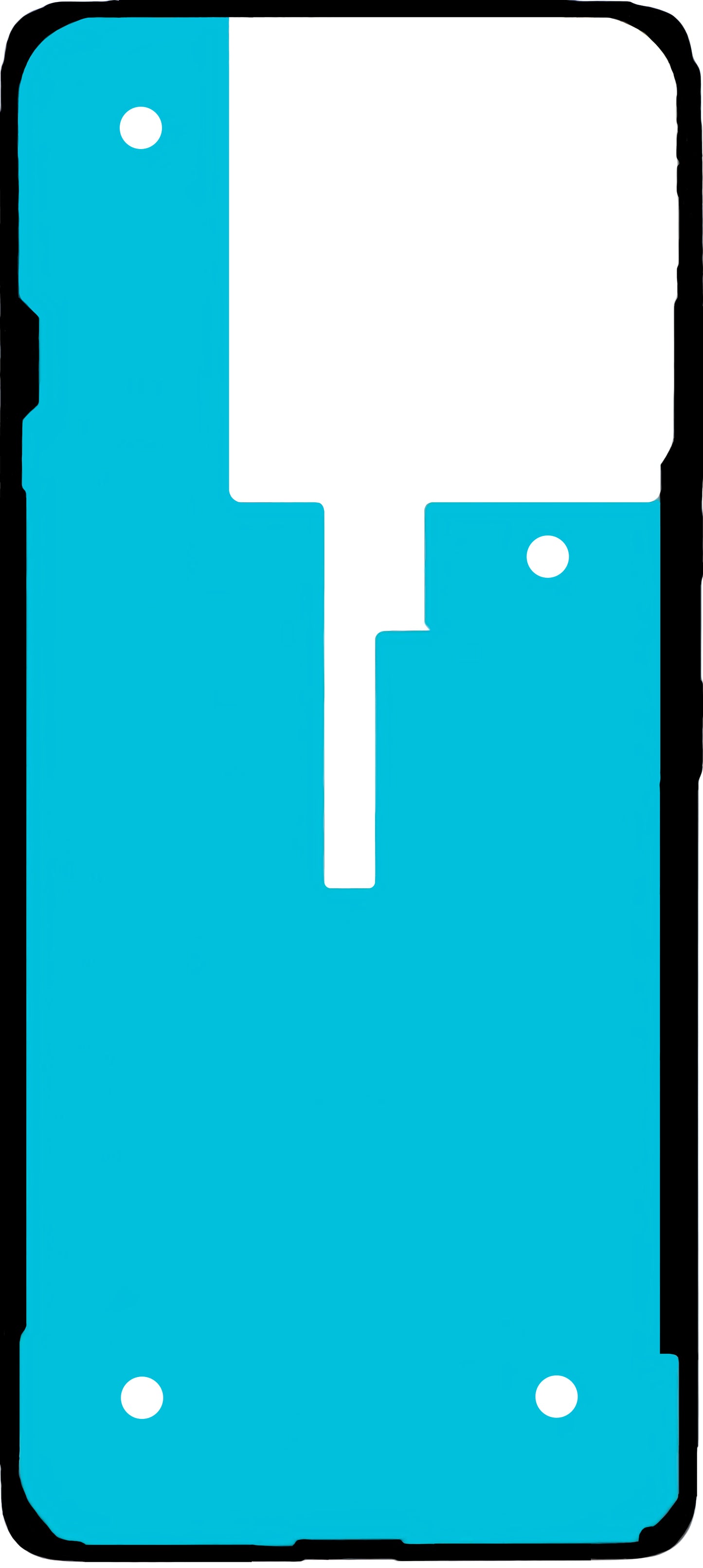 Lim Motorola Edge 60 Pro batterideksel, Service Pack 5D78C30147