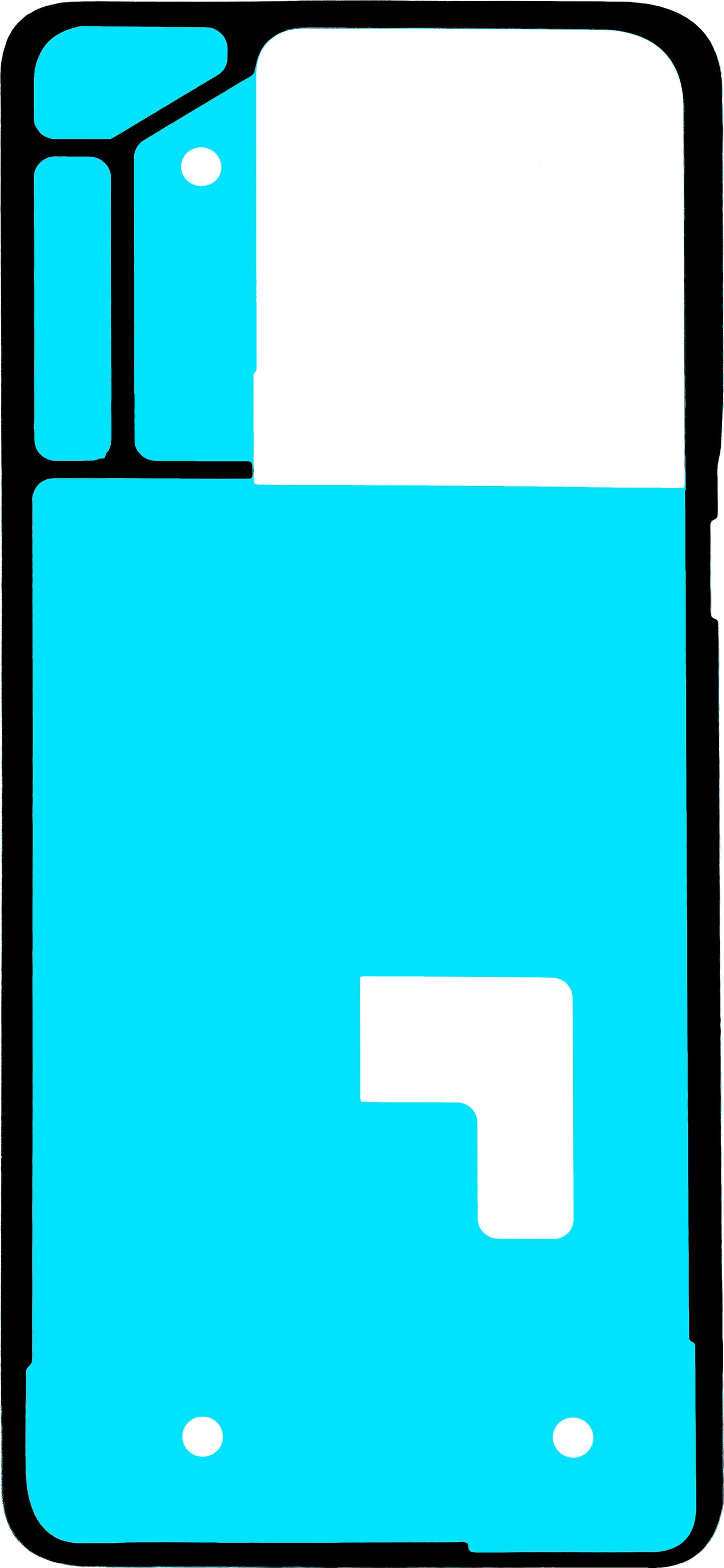 Lim Motorola Edge 50 Pro batterideksel, Service Pack 5D78C24171