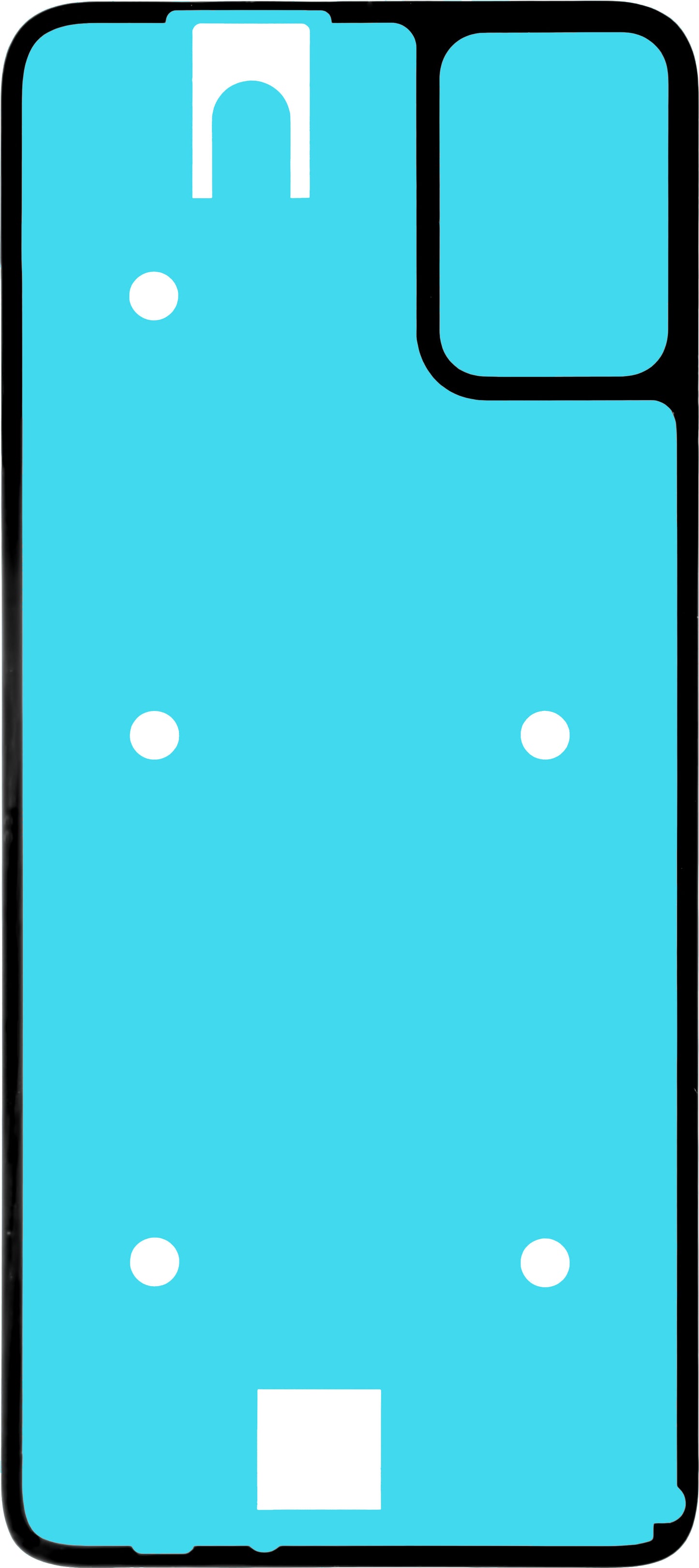 Lim Motorola Moto E22i / E22 batterideksel, Service Pack 5D78C21629