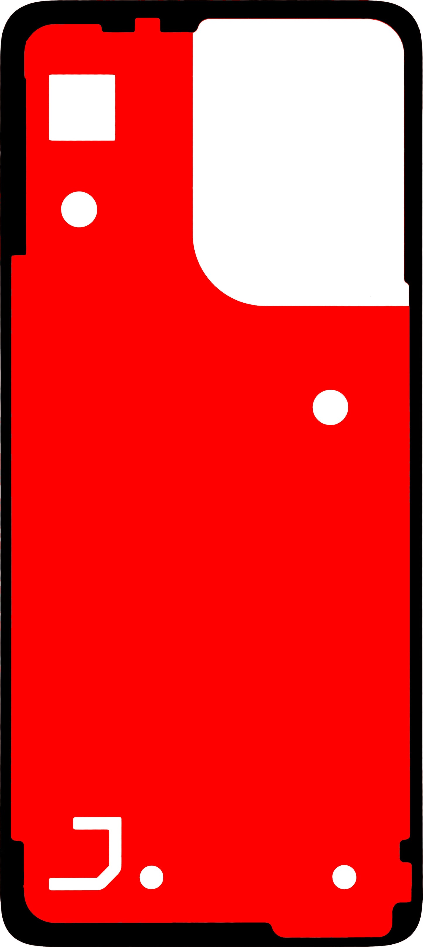 Lim Motorola Moto G55 batterideksel, Materiale PU, Service Pack 5D78C28716