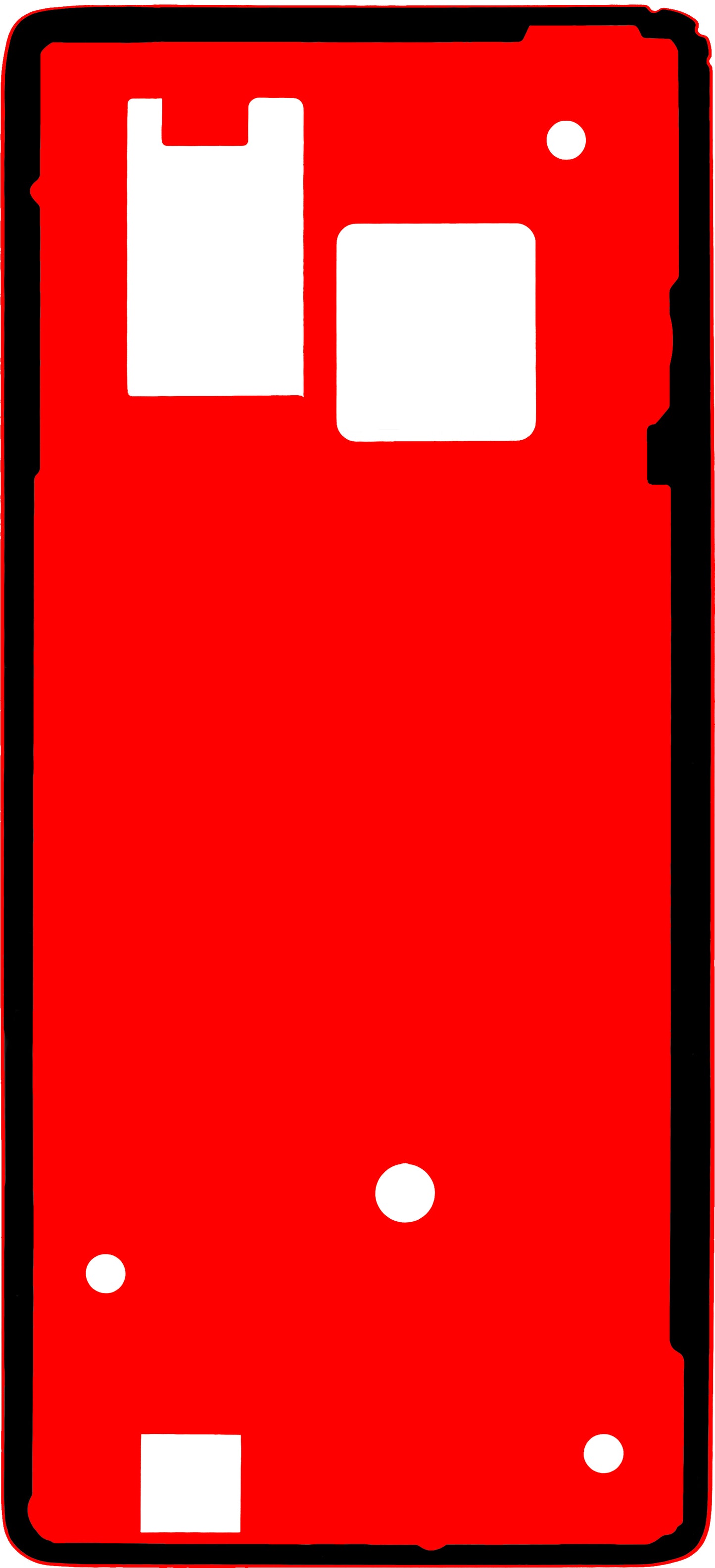 Lim Motorola Moto G85 batterideksel, Service Pack 5948C24892