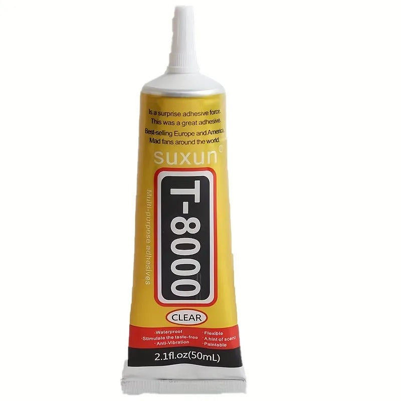 Flytende lim Suxun T-8000, 50 ml, gjennomsiktig