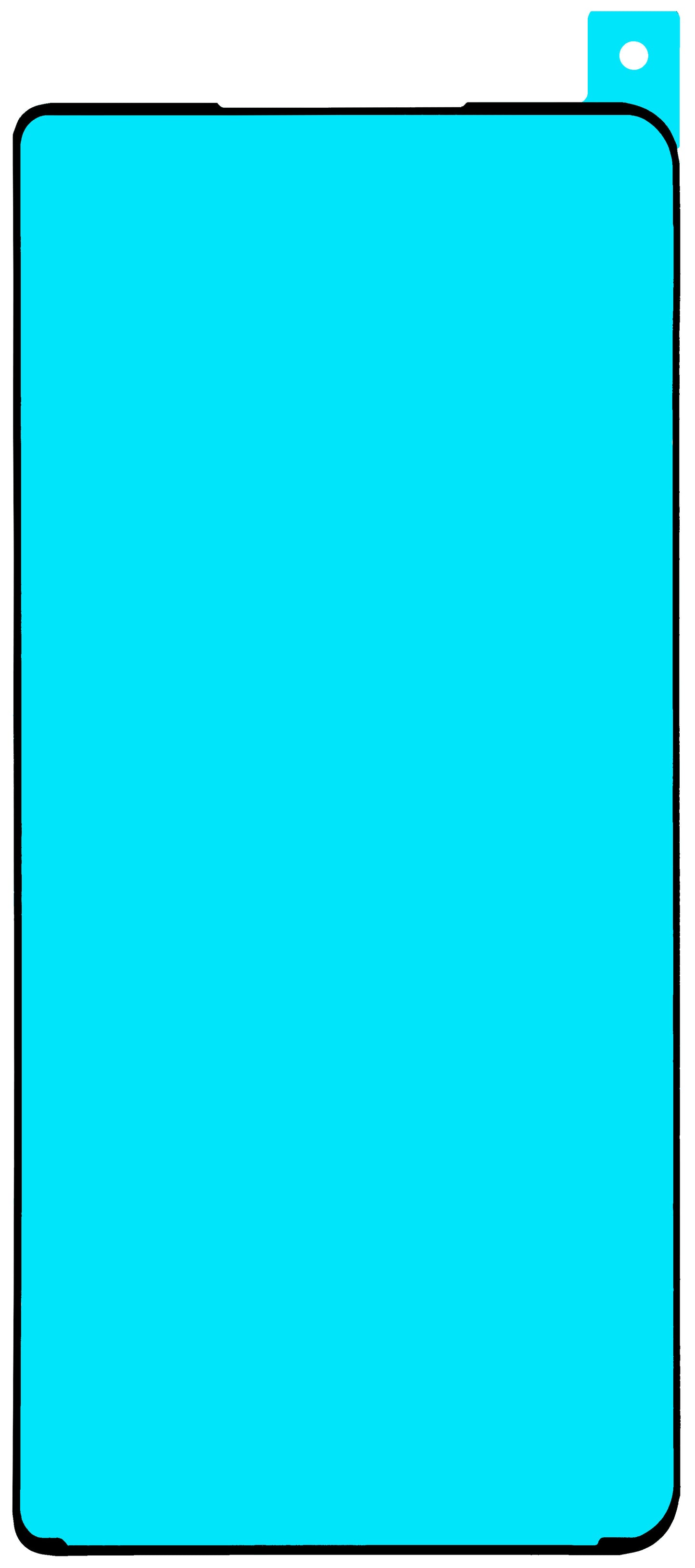 Sekundærlim for Honor Magic V5-skjerm, Sub Outer, Service Pack 5163AFRE