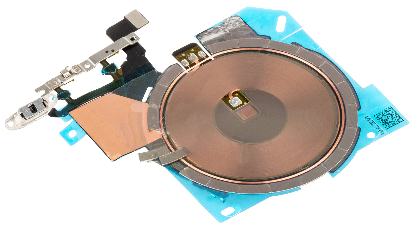 NFC-antenne - Mikrokontaktknapp On-Off - Volum - Profil - Trådløs lade-modul Apple iPhone 14 Pro
