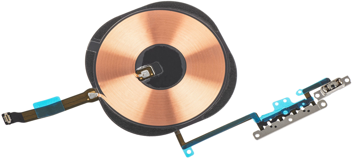 NFC-antenne - Volum Mikrokontakt-knapp - Profil - Trådløs lade-modul Apple iPhone 11 Pro / 11 Pro Max