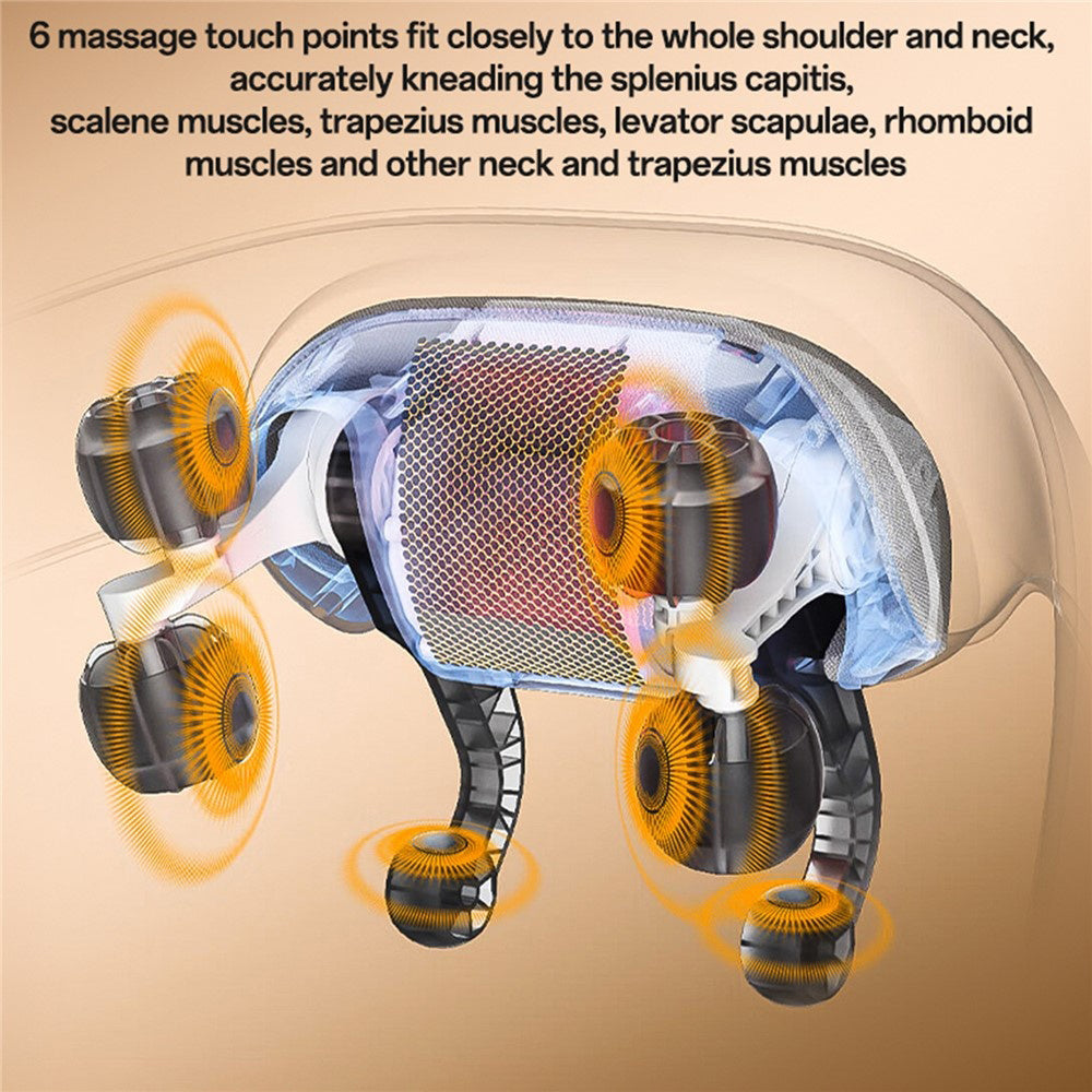 Yesido MG11 Nakke Massasjeapparat, Beige