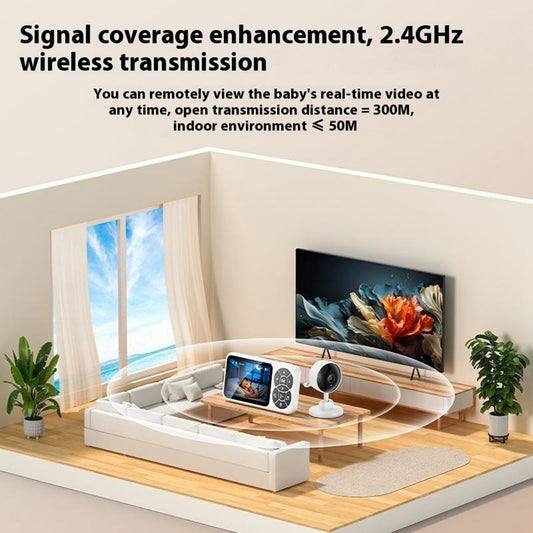 Baby Monitor Yesido KM26, Wi-Fi, Hvit